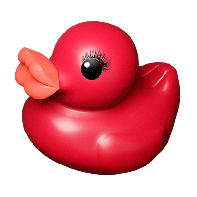 red duck