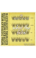 ESSENCE, WHAT THE FAKE! FALSE LASHES, dirbtinės blakstienos, 06 NATURAL CLUSTER BLACK, 1 g.
