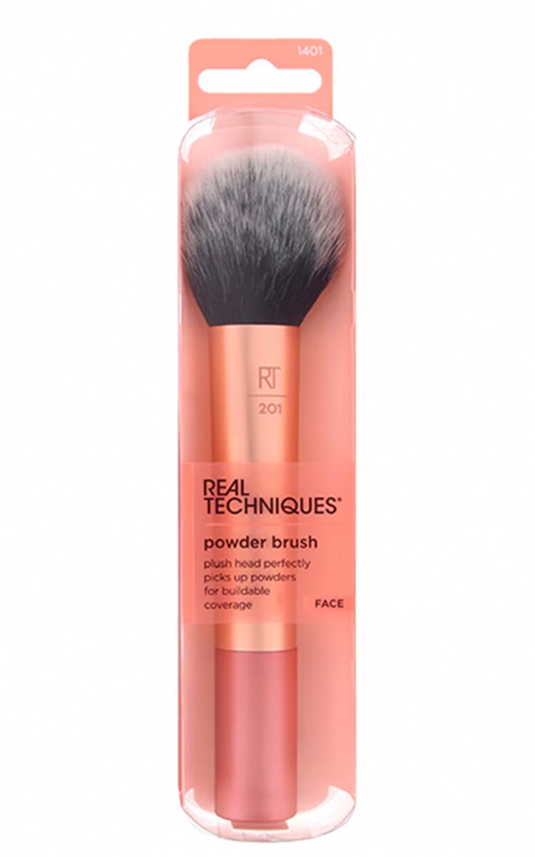 REAL TECHNIQUES REAL TECHNIQUES, POWDER 201, makiažo šepetėlis, 1 vnt.