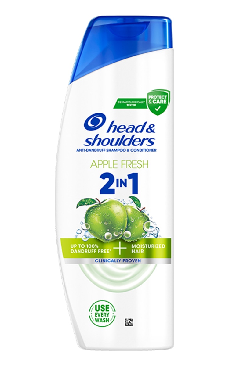 HEAD & SHOULDERS HEAD&SHOULDERS, APPLE 2IN1, šampūnas, 330 ml 330 ml