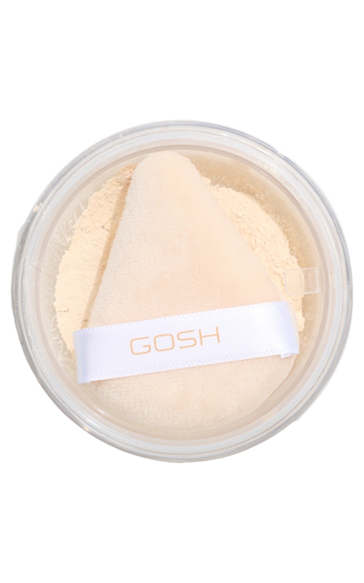 GOSH GOSH, BAKE'N SET, natūrali, lengva pudra, 002 SOFT YELLOW, 15 g. 002 SOFT YELLOW