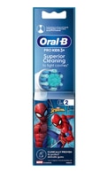 ORAL-B, SPIDERMAN, elektrinio dantų šepetėlio galvutės, 2 vnt.