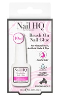 undefined undefined NAIL HQ, BRUSH ON NAIL GLUE, klijai dirbtiniams nagams, 10 ml  