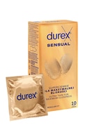 DUREX, SENSUAL, prezervatyvai, 10 vnt.