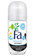 FA, INVISIBLE FRESH, rutulinis dezodorantas, 50 ml