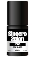 SINCERO SALON, SUPER SHINY INO, gelinio nagų lako viršutinis sluoksnis, 1 vnt.