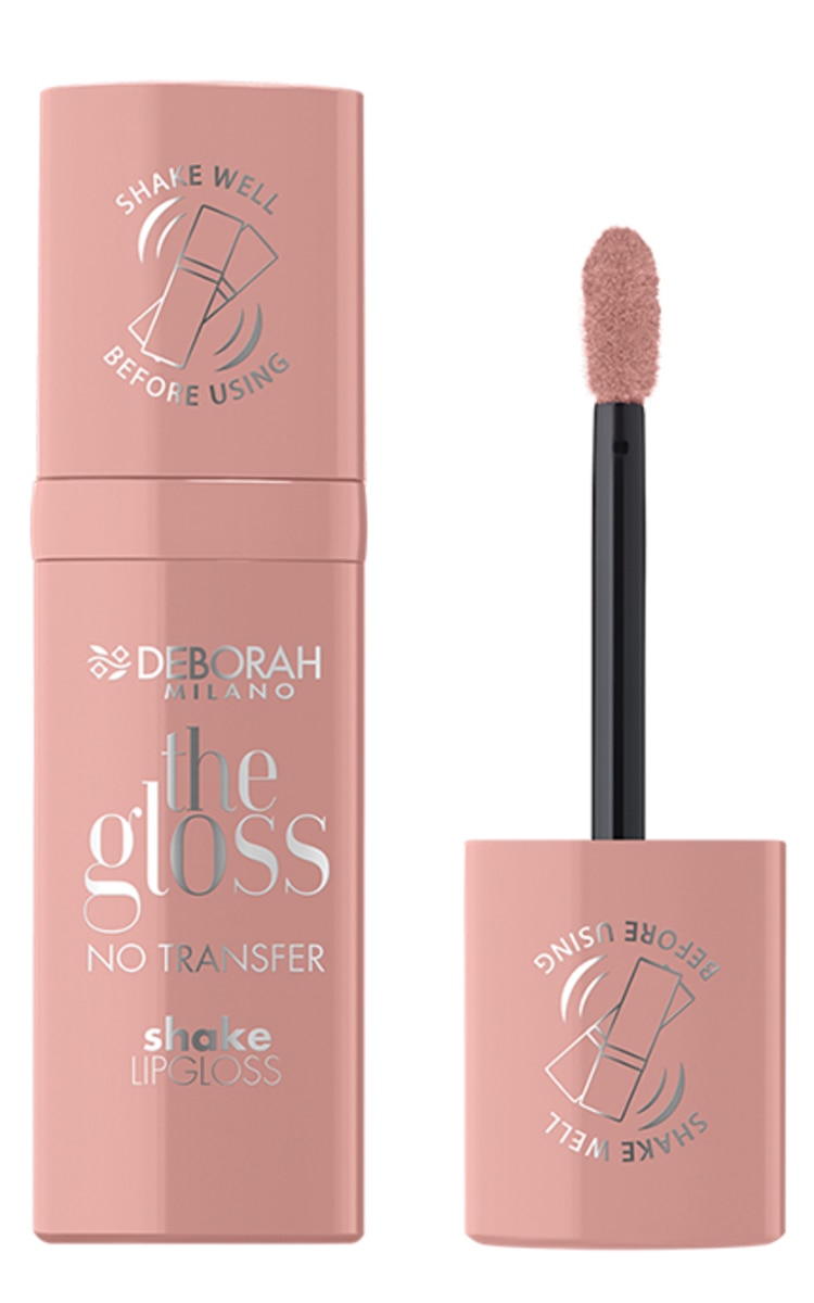 DEBORAH MILANO DEBORAH MILANO, THE GLOSS, lūpų blizgis, NR. 01 NUDE LOOK, 4 ml. 01 NUDE LOOK