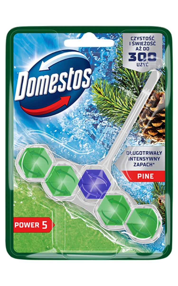 DOMESTOS DOMESTOS, POWER 5 PINE, WC gaiviklis, 50 g.