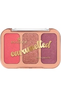  ESSENCE undefined ESSENCE, CARAMELTED, BLUSH PALETTE, skaistalų paletė, 01 CHEEK ME SWEET, 11 g.  