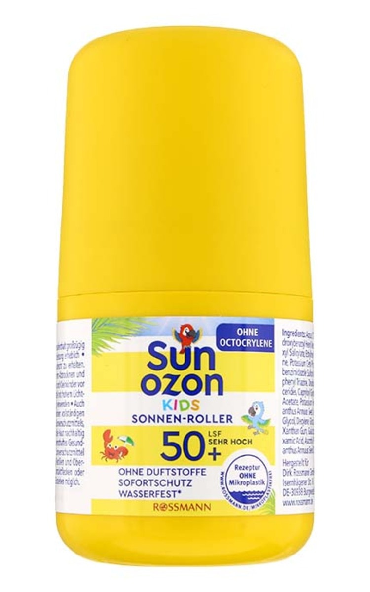 SUN OZON SUN OZON, KIDS, rutulinė priemonė nuo saulės, SPF 50+, 50 ml.