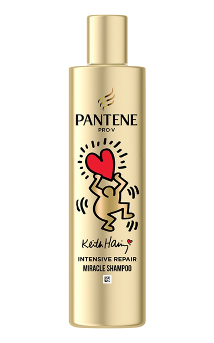 PANTENE PANTENE, INTENSIVE REPAIR, KEITH HARING EDITION, plaukų šampūnas, 250 ml.