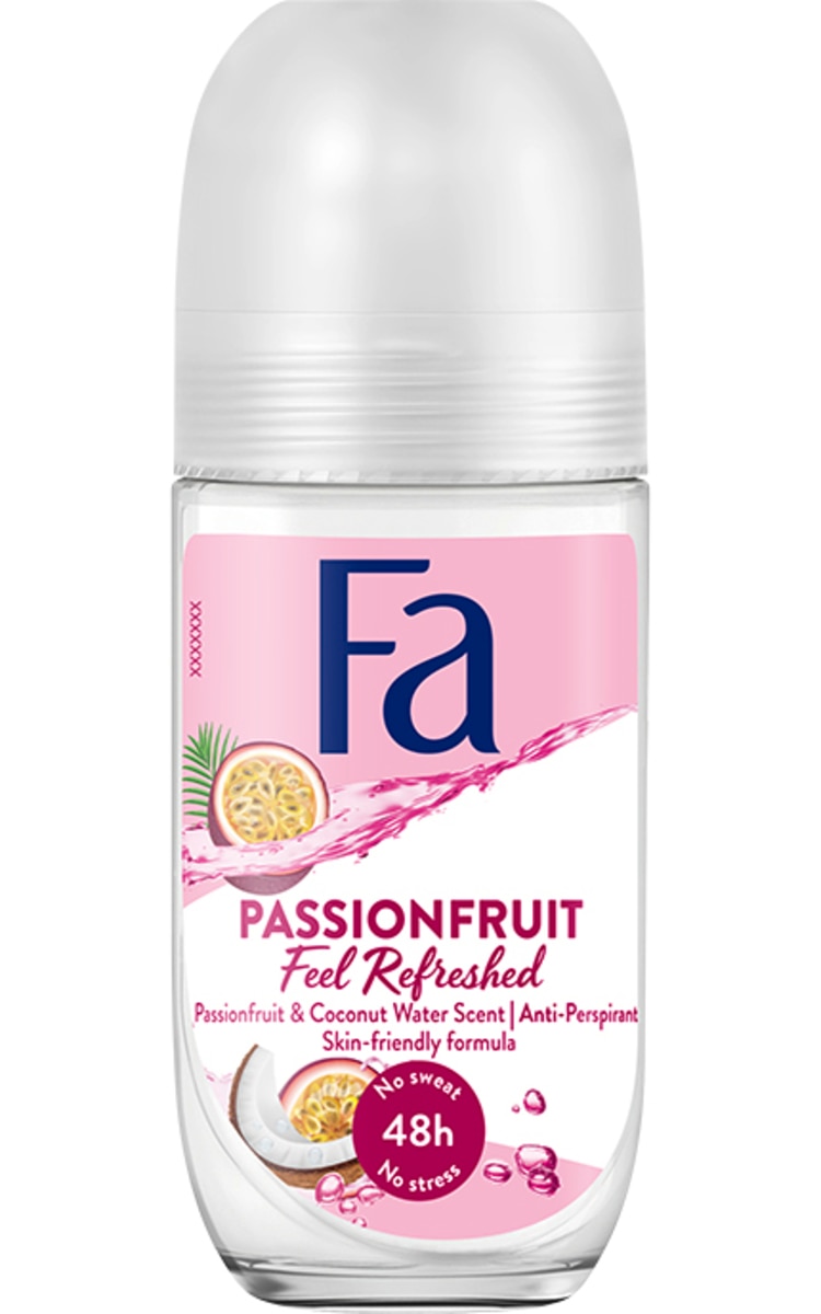 FA FA, FEEL REFRESHED, rutulinis dezodorantas, 50 ml 50 ml