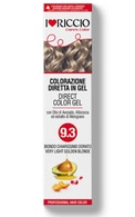  undefined undefined I LOVE RICCIO, tonuojantys geliniai plaukų dažai, Nr. 9.3 LABAI ŠVIESI AUKSINĖ SPALVA, 100 ml.  