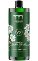 MARGARITA undefined MARGARITA, kreminis rankų muilas su migdolų ir ramunėlių ekstraktais, papildymas, 1000 ml  