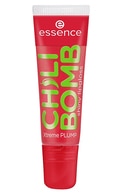 ESSENCE, CHILI BOMB, SHINY LIPGLOSS, putlinamasis lūpų blizgesys, 01 STRAWBERRY SALSA, 10 ml.