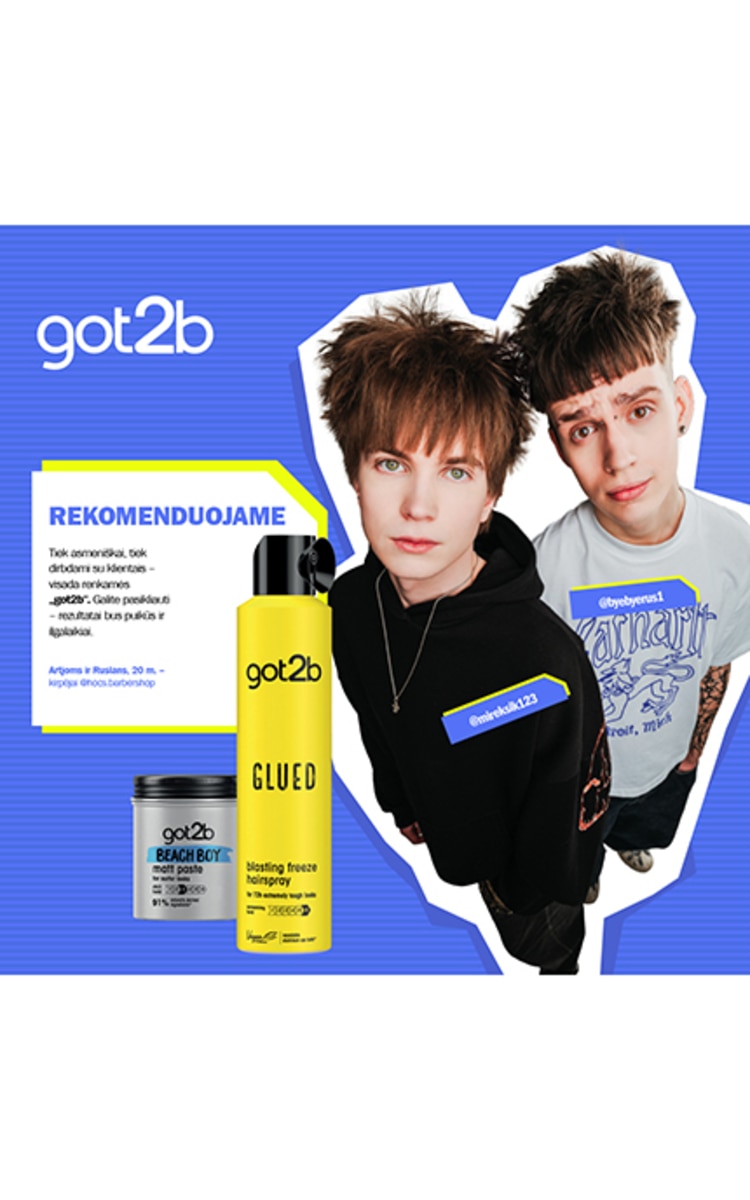 GOT2B, BEACH BOY, plaukų modeliavimo pasta, 100 ml 36948 | Drogas LT