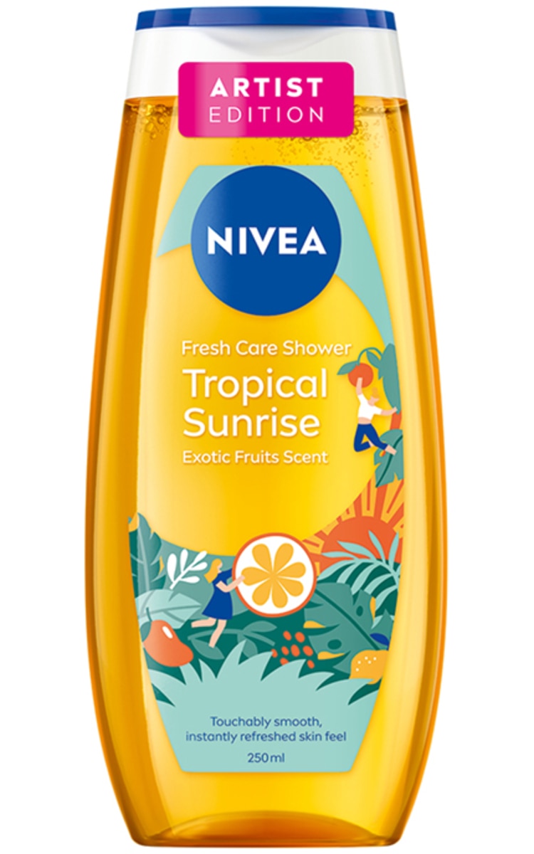 NIVEA NIVEA, TROPICAL SUNRISE, dušo želė, 250 ml.