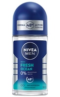  NIVEA MEN undefined NIVEA MEN, FRESH OCEAN, rutulinis dezodorantas vyrams, 50 ml.  