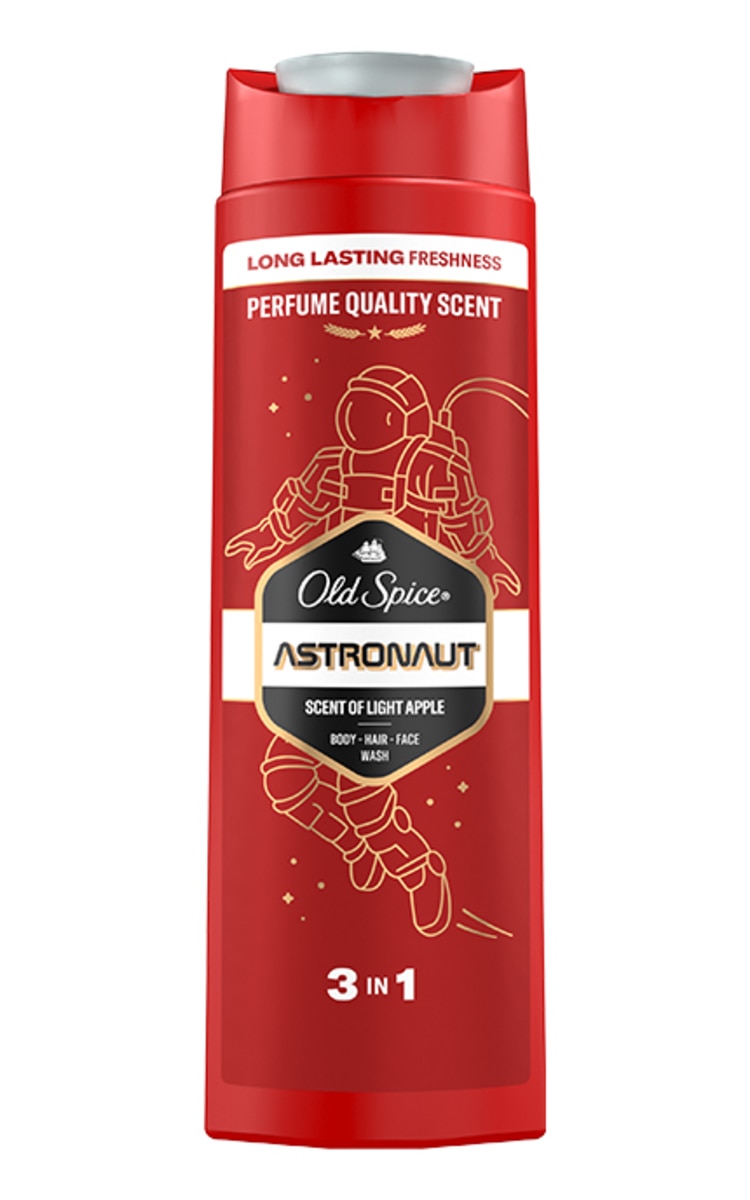 OLD SPICE OLD SPICE, ASTRONOUT, dušo gelis, 400 ml. 400 ml