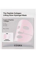  COSRX undefined COSRX, THE PEPTIDE COLLAGEN LIFTING GLOW HYDROGEL MASK, veido kaukė, 34 g. 