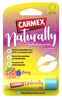 CARMEX, NATURALLY, drėkinamasis lūpų balzamas miško uogų aromato, 4,25 g.