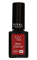 RIVAL DE LOOP, UV GEL STEP 2, gelinis nagų lakas, 07 KISS, 8 ml.