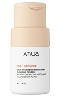 ANUA, RICE, ENZYME BRIGHTENING CLEANSING POWDER, veido prausiklis, 40 g. ANUA undefined ANUA, RICE, ENZYME BRIGHTENING CLEANSING POWDER, veido prausiklis, 40 g.
