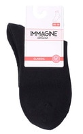 IMMAGINE, ITALIANA, 11020, moteriškos kojinės, 36-38, BLACK, 1 pora