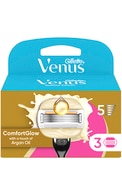  GILLETTE undefined GILLETTE, VENUS, ARGAN OIL, skustuvo galvutės, 3 vnt. 
