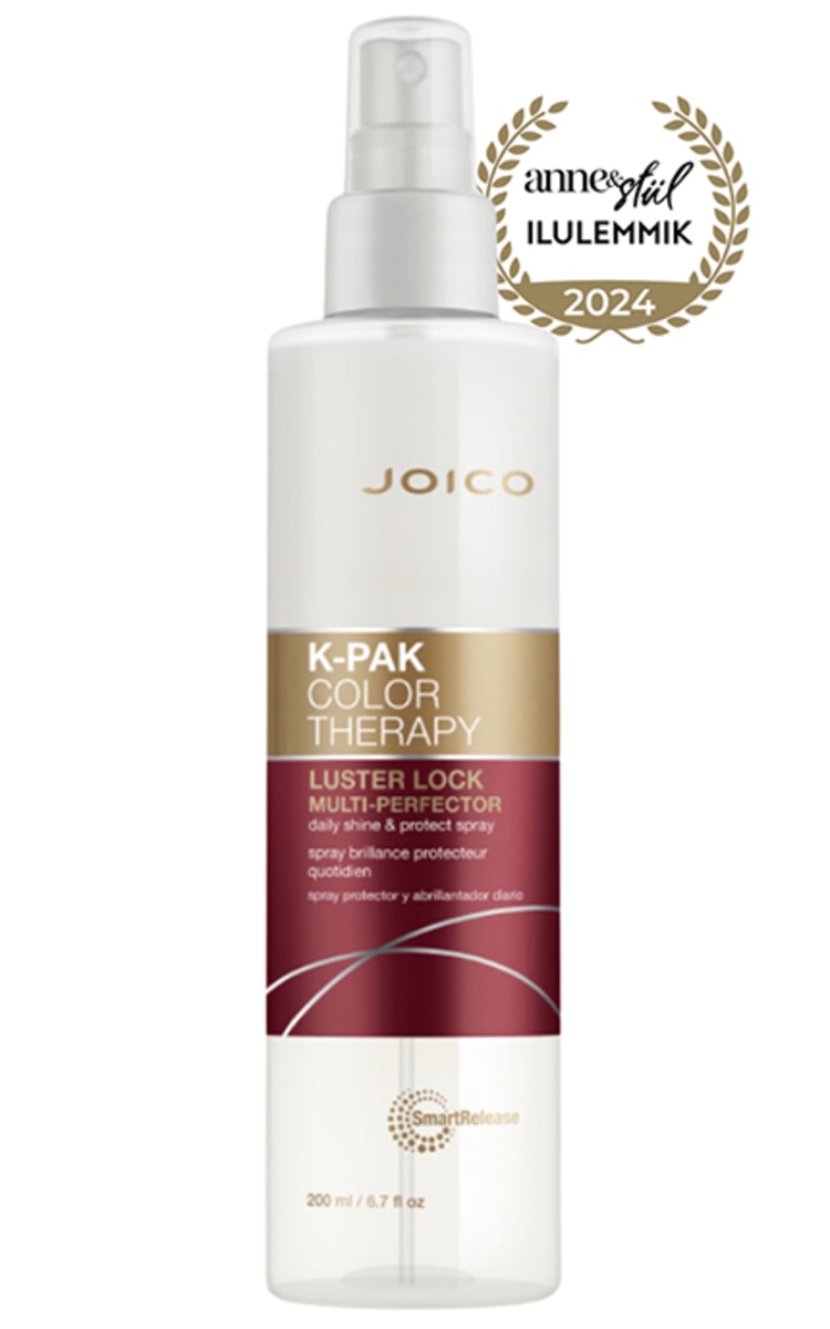 JOICO, K-PAK COLOR THERAPY LUSTER LOCK MULTI-PERFECTOR SPRAY, nenuplaunamas purškiamas balzamas kasdieniniam naudojimui, 200 ml.