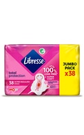  LIBRESSE undefined LIBRESSE, INVISIBLE NORMAL, higieniniai paketai, 38 vnt.  