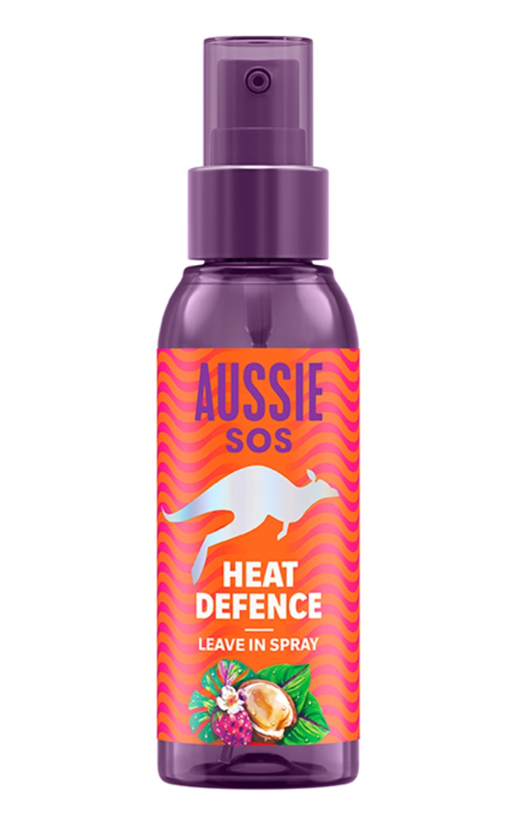 AUSSIE AUSSIE, SOS, HEAT DEFENCE, purškiama plaukų priemonė nuo karščio, 100 ml.