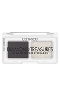 CATRICE, DIAMOND TREASURES, CREAM TO POWDER EYESHADOW, akių šešėliai, 030 SMOKEY DIAMOND, 2,8 g.