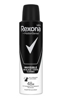 REXONA, BLACK&WHITE, purškiamas antiperspirantas vyrams, 150 ml