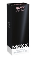 MEXX, BLACK, moteriškas tualetinis vanduo, 30 ml