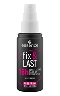ESSENCE, FIX & LAST, 18H LONG-LASTING WATERPROOF, makiažo fiksatorius, 50 ml.