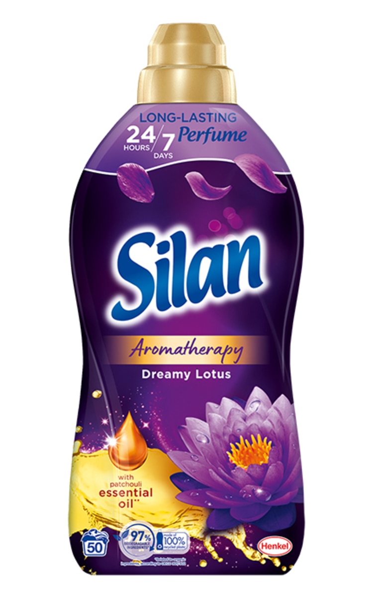 SILAN SILAN, AROMATHERAPY, DREAMY LOTUS, skalbinių minkštiklis, 1100 ml.