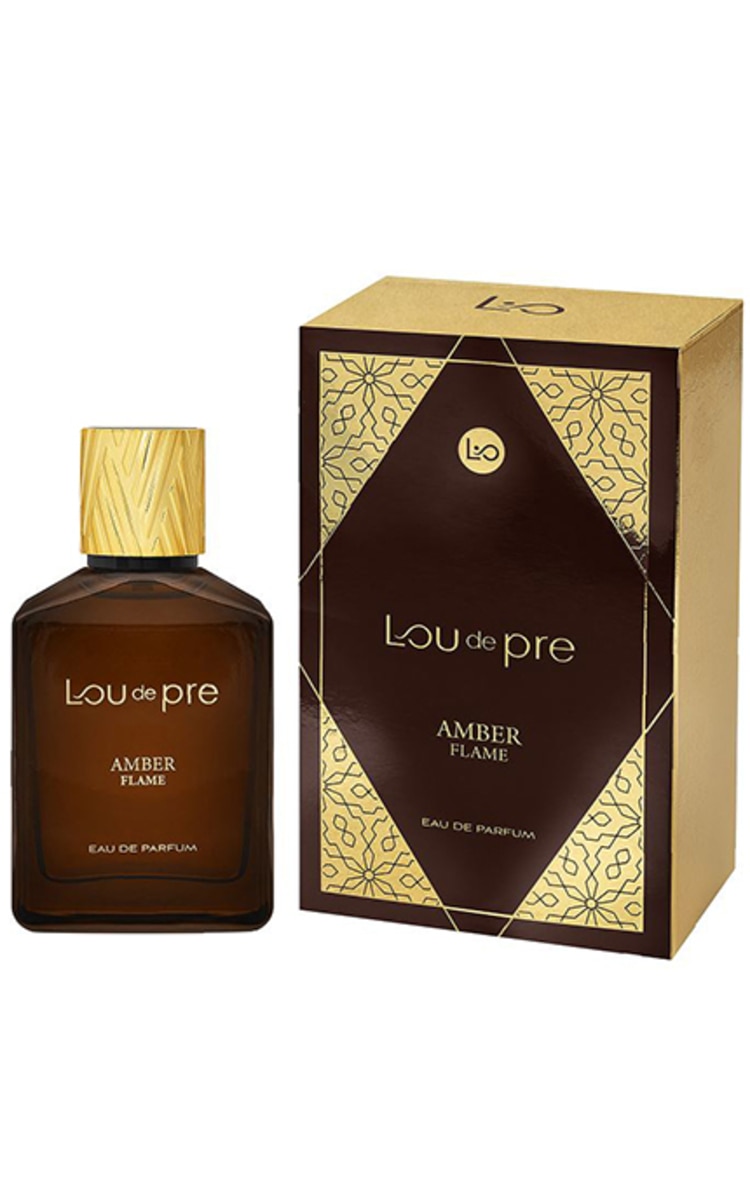 LOU DE PRE LOU DE PRE, AMBER FLAME, parfumuotas vanduo vyrams, 90 ml.