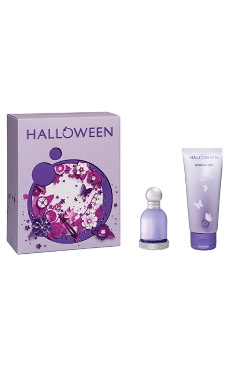 HALLOWEEN, moteriškas tualetinis vanduo 30 ml. + dušo želė 100 ml.