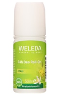  WELEDA undefined WELEDA, rutulinis dezodorantas, CITRUS, 50 ml.  