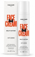 MEN ROCK, FACE CREAM MULTI ACTION, daugiafunkcis veido kremas vyrams, 50 ml MEN ROCK undefined MEN ROCK, FACE CREAM MULTI ACTION, daugiafunkcis veido kremas vyrams, 50 ml