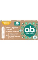 O.B., ORGANIC NORMAL, tamponai, 16 vnt. O.B. undefined O.B., ORGANIC NORMAL, tamponai, 16 vnt.