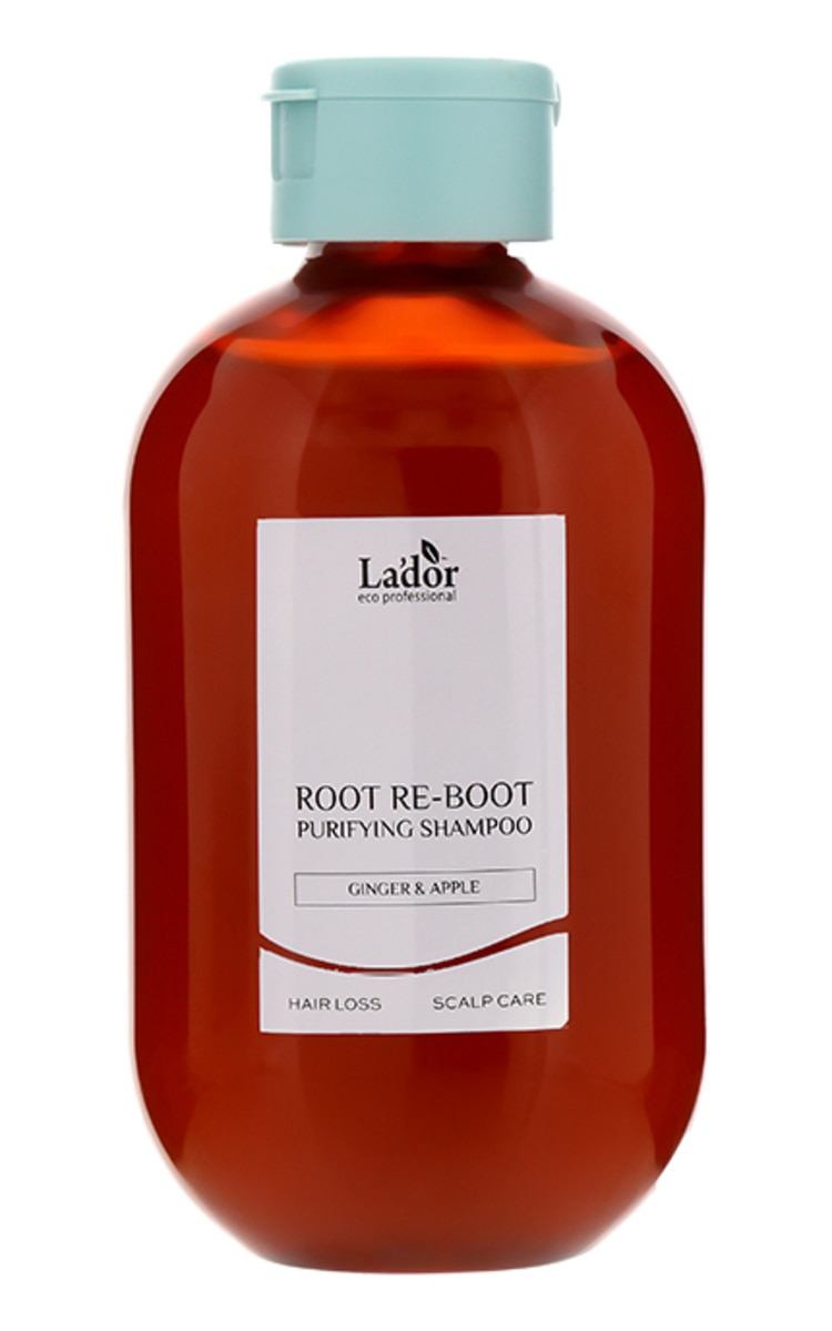 LA'DOR LADOR, ROOT RE-BOOT, valantis šampūnas (imberai ir obuoliai), 300 ml.
