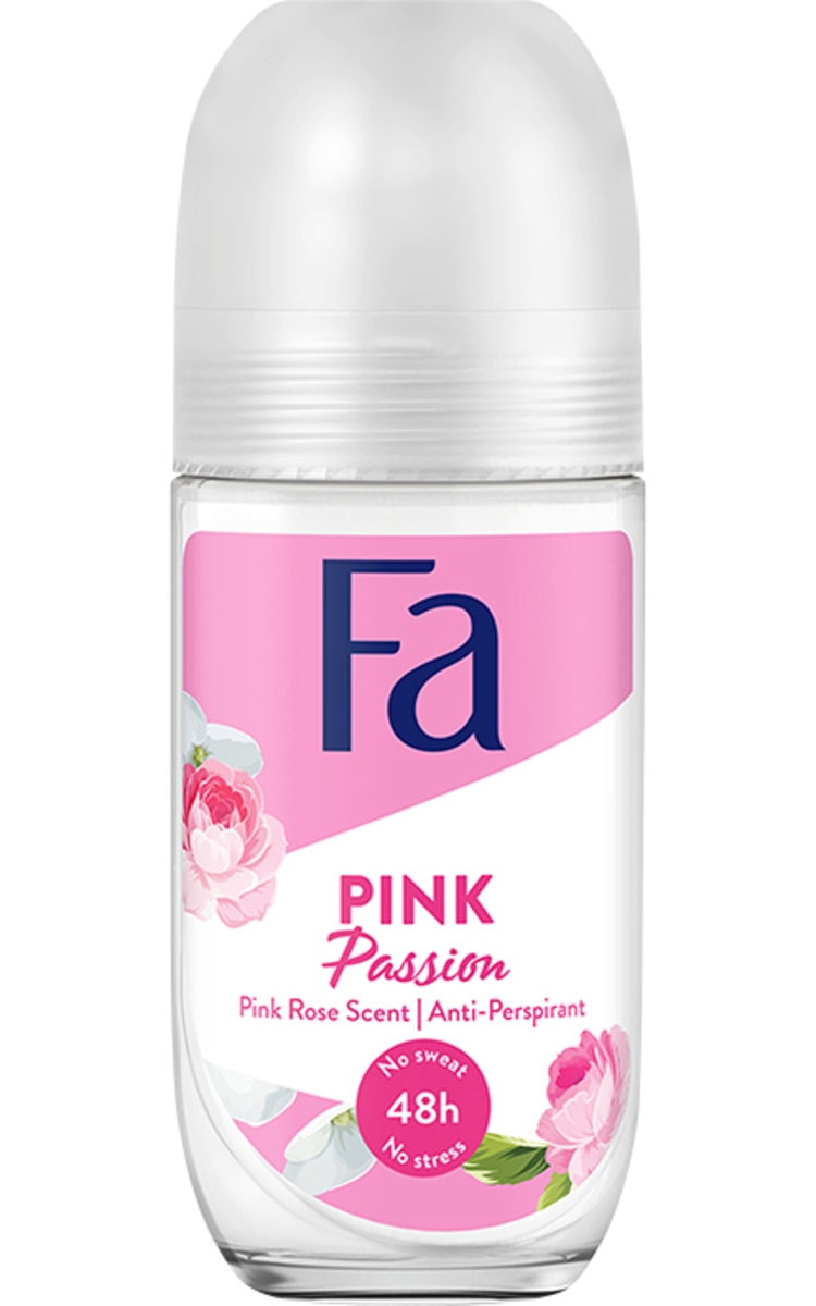 FA FA, PINK PARADISE, rutulinis dezodorantas, 50 ml 100 g