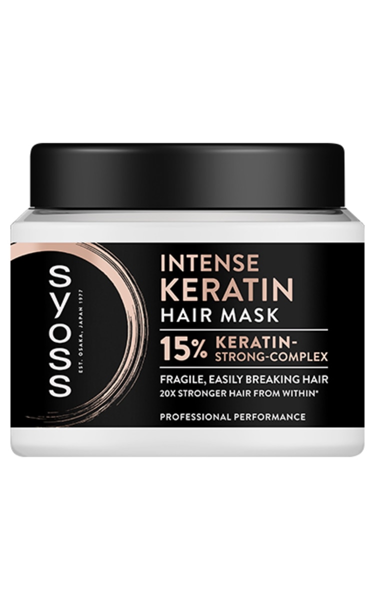 SYOSS SYOSS, INTENSE KERATIN, plaukų kaukė, 400 ml.