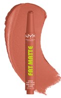 NYX PROFESSIONAL MAKEUP, FAT MATTE SMOOTH COLOR, lūpų dažai, COZY WHIPPED, 1 vnt.