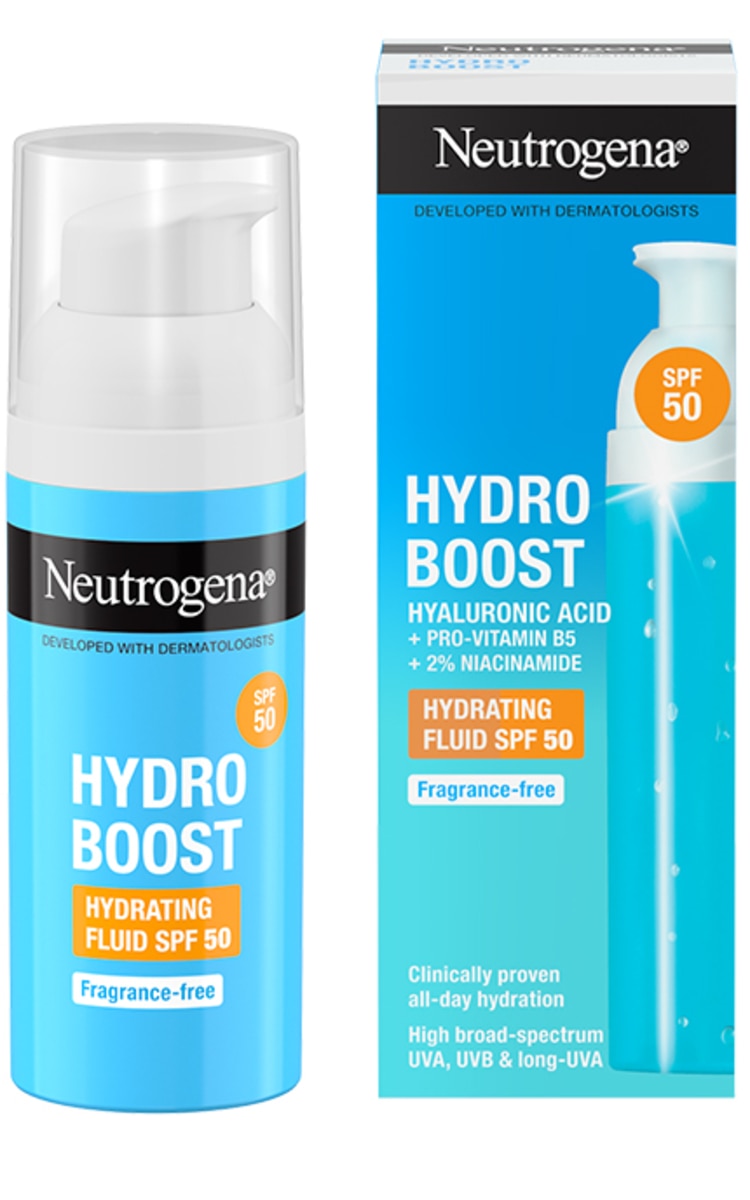 NEUTROGENA NEUTROGENA, HYDRO BOOST, apsauginis skystis, SPF 50, 50 ml.