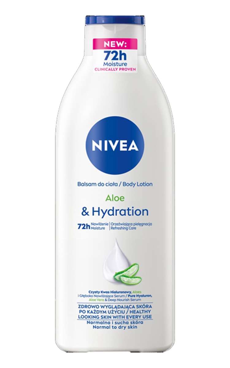 NIVEA NIVEA, ALOE & HYDRATION, kūno losjonas, 400 ml 400 ml
