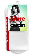 PIERRE CARDIN, CR 355, moteriškos kojinaitės, WHITE/RED, 38/40, 1 pora