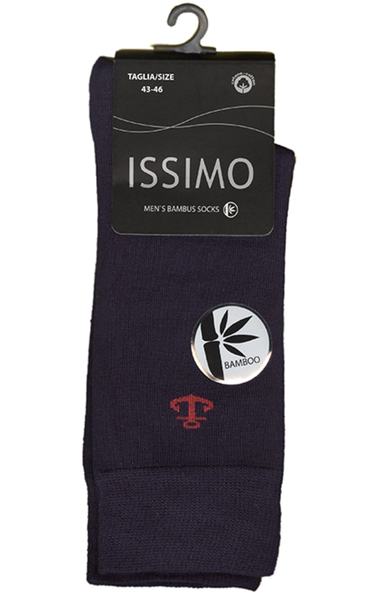 ISSIMO ISSIMO, BAMBOO I212, vyriškos kojinės, TAMSIAI MĖLYNA, 43-46, 1 pora 43-46